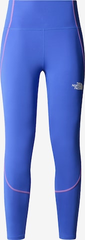 Coupe slim Pantalon de sport 'W Hakuun' THE NORTH FACE en bleu : devant