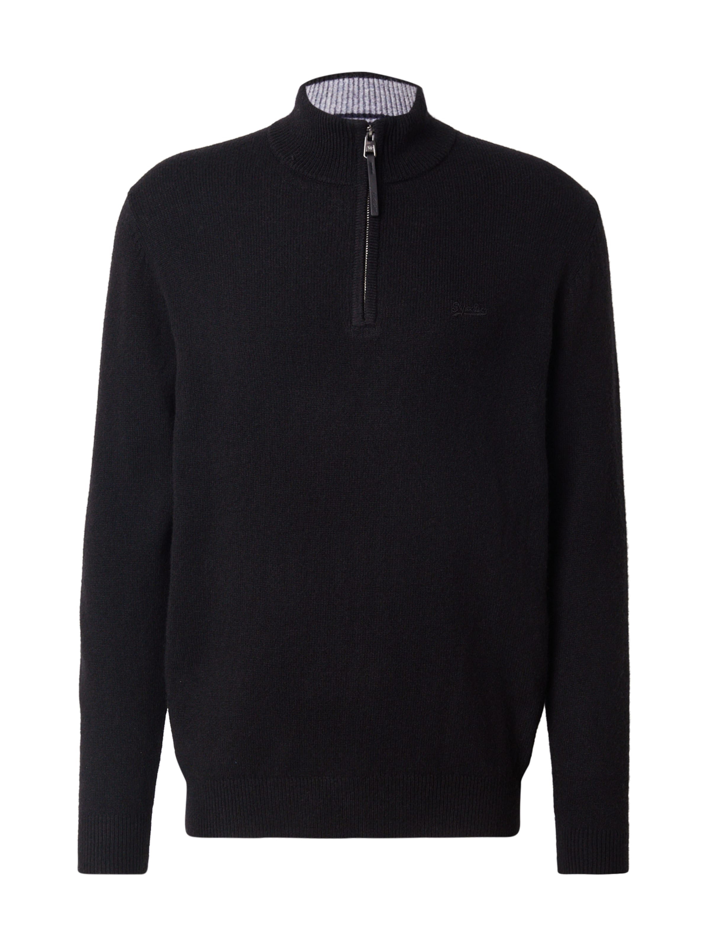 Superdry Pullover in Schwarz: Vorderseite