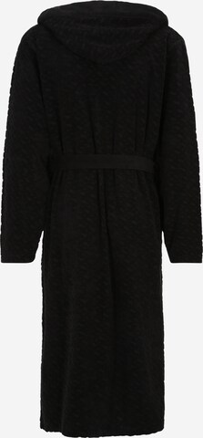 BOSS Black Long Bathrobe in Black