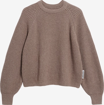 ARMEDANGELS Sweater 'Kaagi' in Brown: front