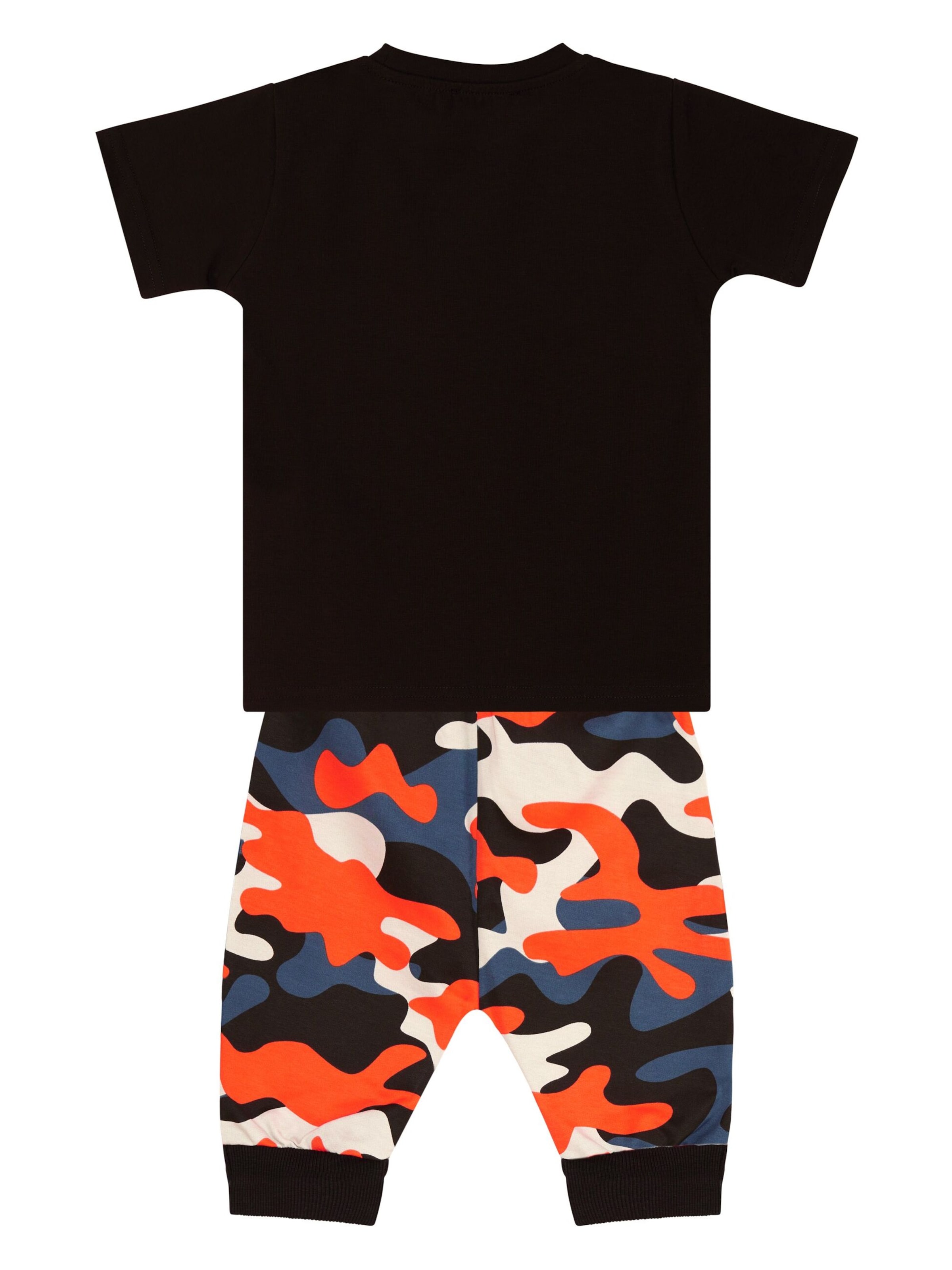 Survêtement 'Wild Camo' Denokids en noir