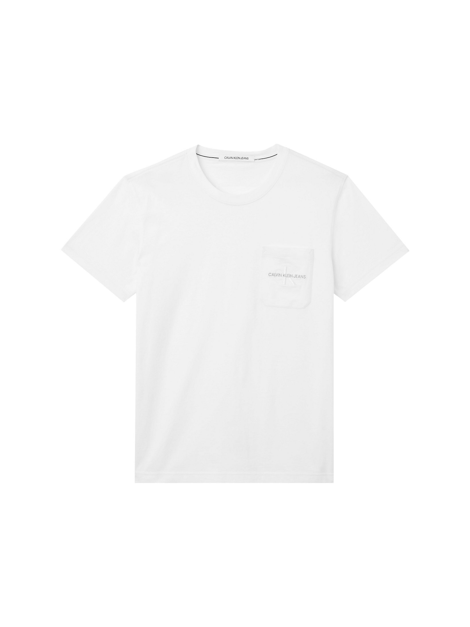 T-Shirt Calvin Klein Jeans en Blanc 