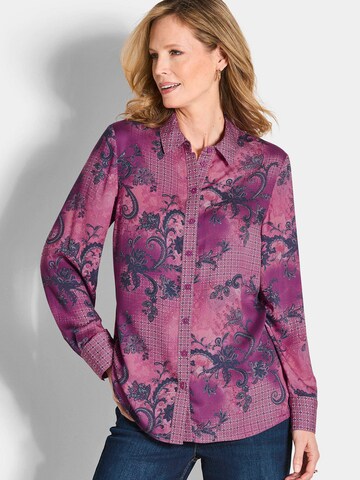 Goldner Blouse in Lila: voorkant