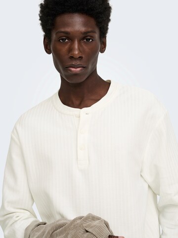 Only & Sons - Camiseta en blanco