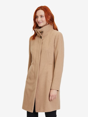 GIL BRET Between-Seasons Coat in Brown: front