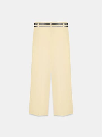 Dilvin Wide leg Pants in Yellow