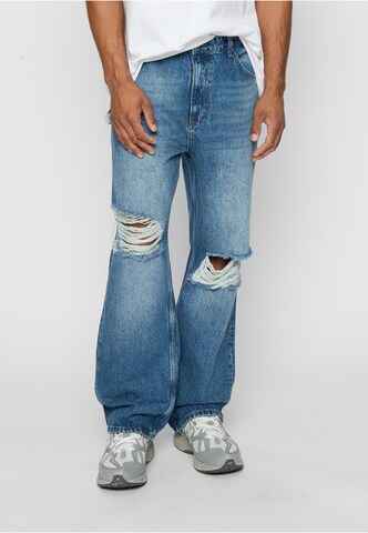 2Y Premium Flared Jeans 'Anduin' in Blue: front