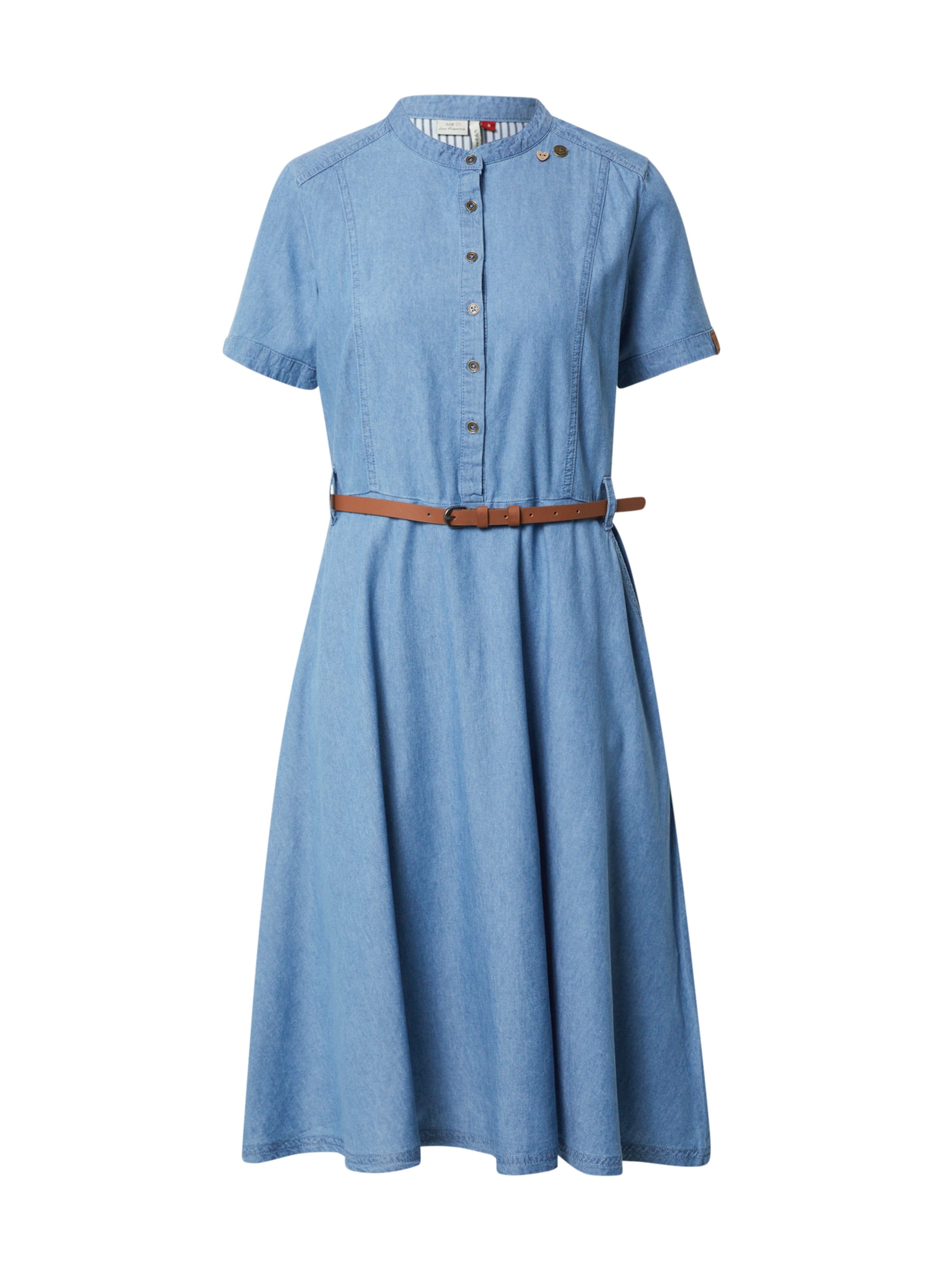 Frauen Große Größen Ragwear Kleid 'ALUNA' in Blau - TL97753