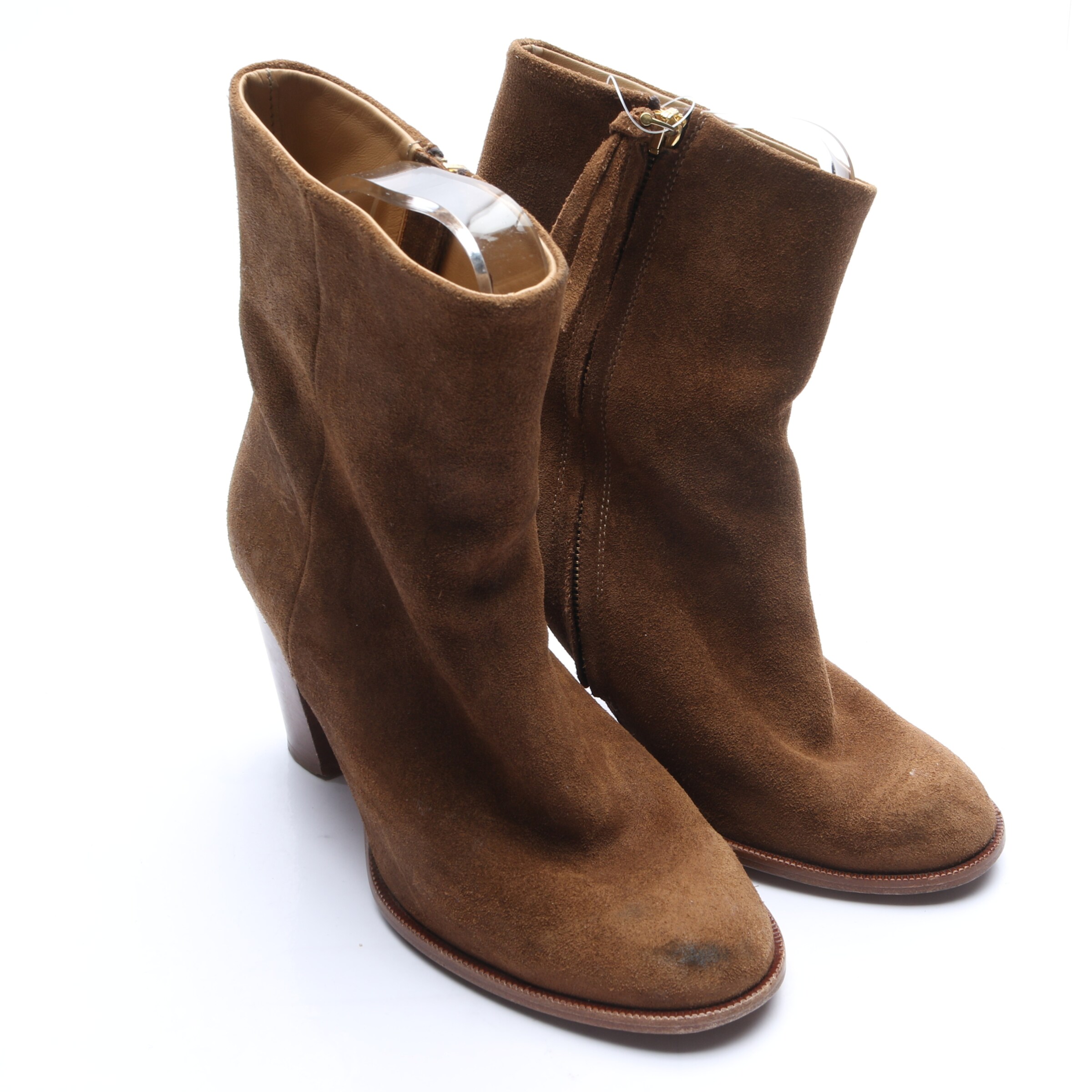 Closed Stiefeletten 37 in Braun: Vorderseite