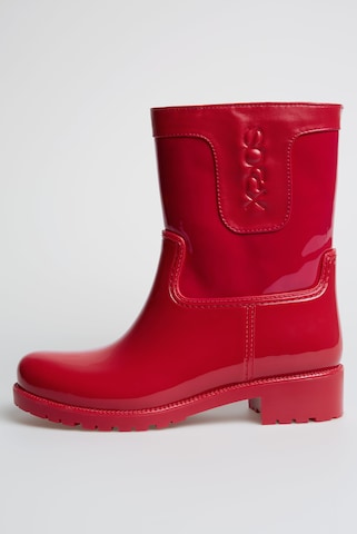 Soccx Rubber Boots in Red