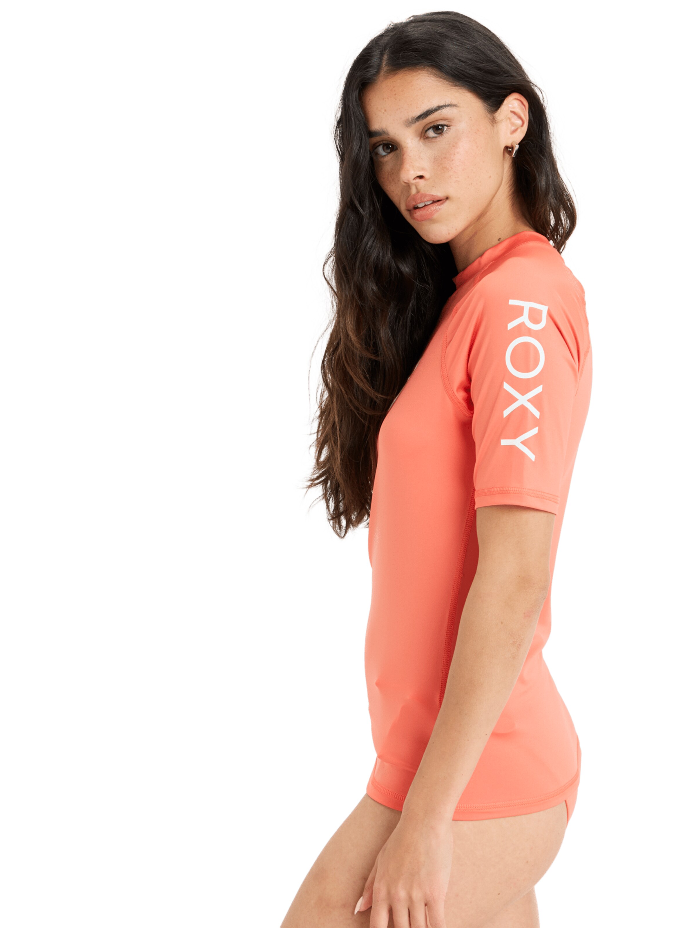ROXY Funktionsshirt 'Whole Hearted' in Orange
