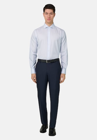 Coupe regular Chemise Boggi Milano en bleu