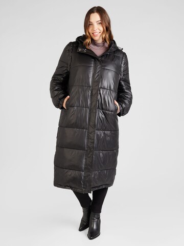 Z-One Zimný kabát 'Mi44lena' - Čierna: predná strana