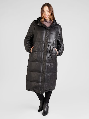 Manteau d’hiver 'Mi44lena' Z-One en noir : devant