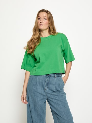 minus - Camiseta 'Gamma' en verde: frente