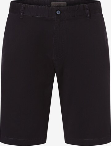 Regular Pantalon chino ' Dylan ' Finshley & Harding en bleu : devant