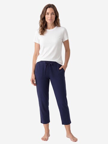 SCHIESSER Pajama 'Mix & Relax' in Blue