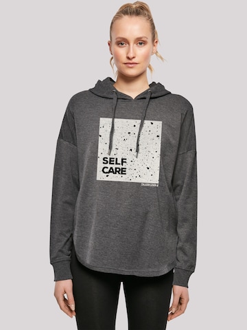 F4NT4STIC Sweatshirt 'SELF CARE' in Grey: front