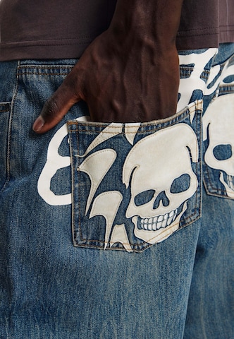 Ed Hardy Ohlapna forma Kavbojke | modra barva