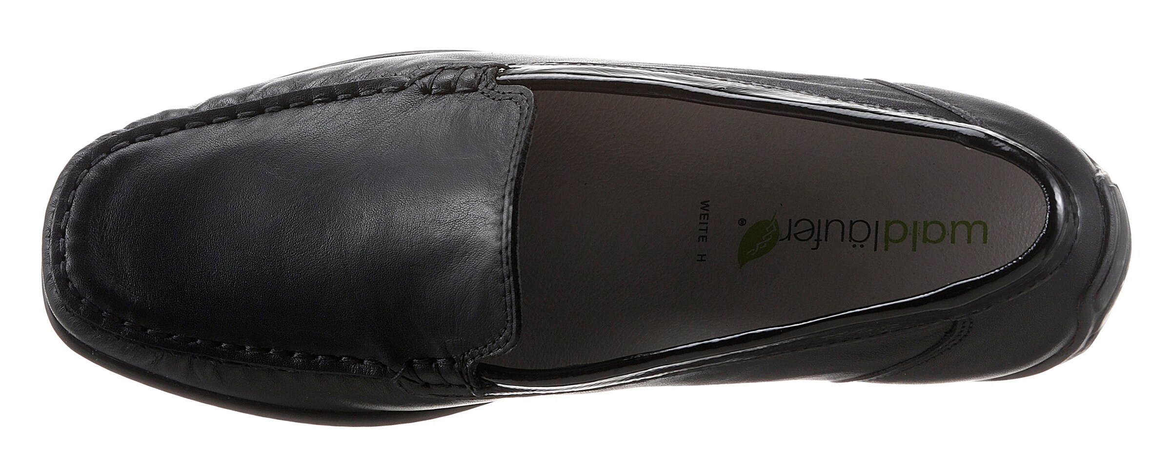 WALDLÄUFER Mokassin 'Harriet' in Schwarz