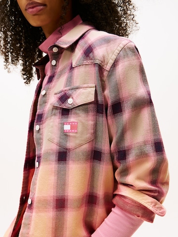 Chemisier Tommy Jeans en rose