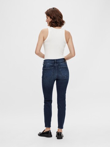 Y.A.S Skinny Jeans 'Yasima' in Blue