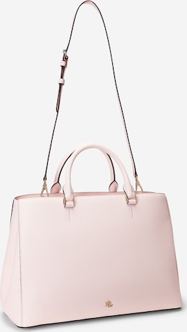 Lauren Ralph Lauren Ročna torbica 'HANNA' | roza barva