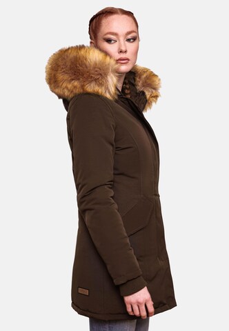 MARIKOO Winterparka 'Karmaa' in Bruin