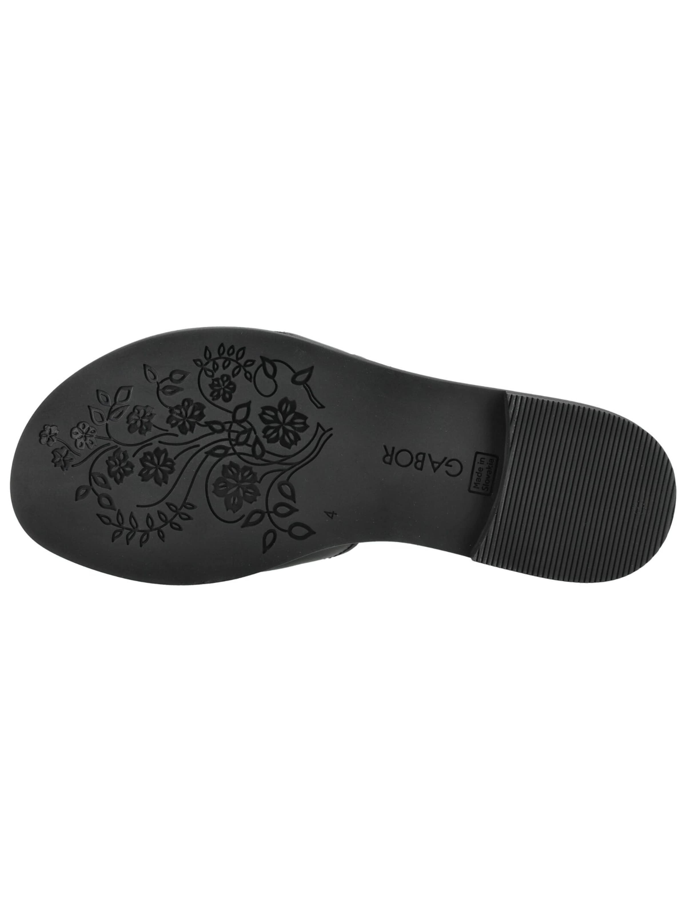 GABOR Pantolette in Schwarz