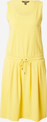 Lauren Ralph Lauren - Vestido de verão em amarelo: frente