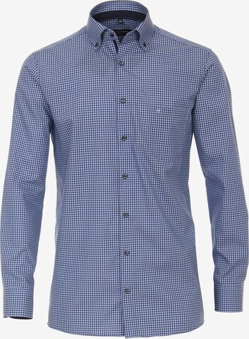 VENTI Comfort fit Overhemd in Blauw: voorkant