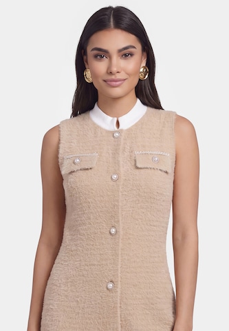 faina - Vestido en beige