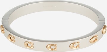 Bracelet COACH en argent : devant