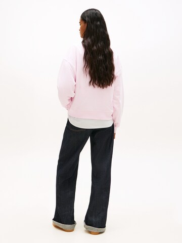 Tommy Jeans Tréning póló - rózsaszín