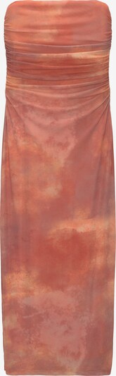 Pull&Bear Kleid in orange / apricot / hummer, Produktansicht