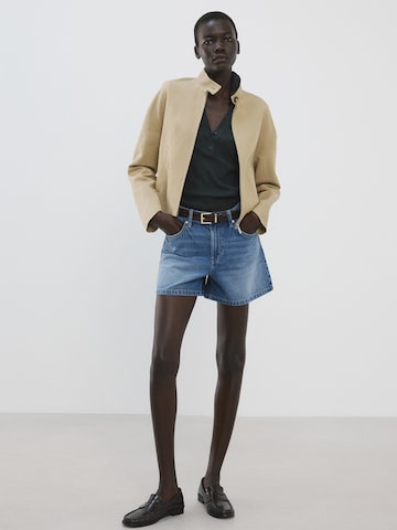 MANGO Ohlapna forma Kavbojke 'ZOEY' | modra barva