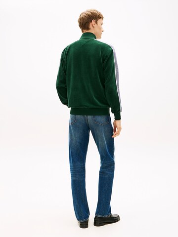 TOMMY HILFIGER Sweatjacke in Grün