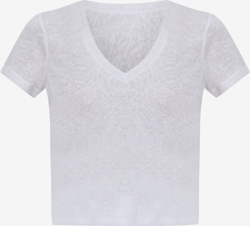 No Matter What Shirt in White: front