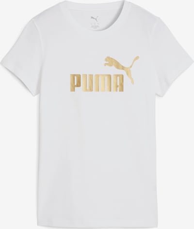 PUMA Tehnička sportska majica u zlatna / bijela, Pregled proizvoda