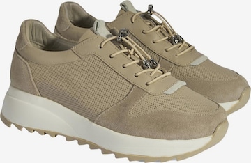 Desa Sneakers laag 'Trainer' in Bruin: voorkant