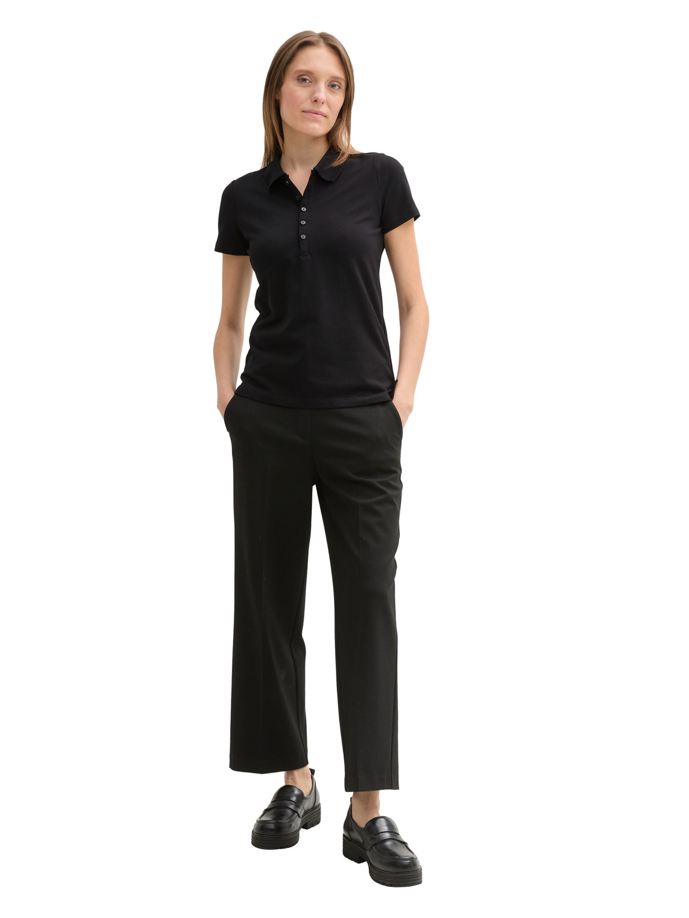 TOM TAILOR Koszulka w kolorze czarny