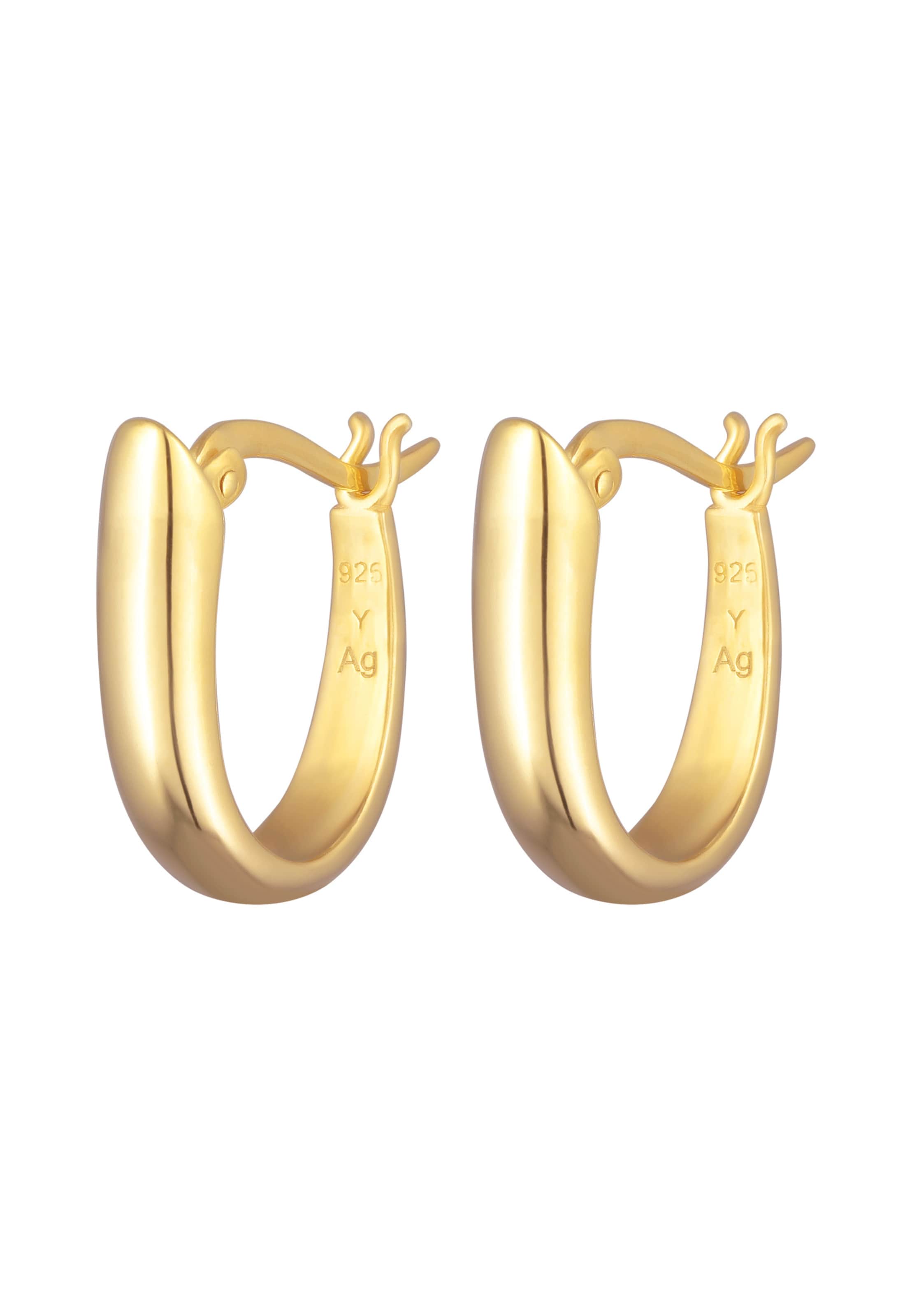 ELLI Серьги в Золотой: спереди