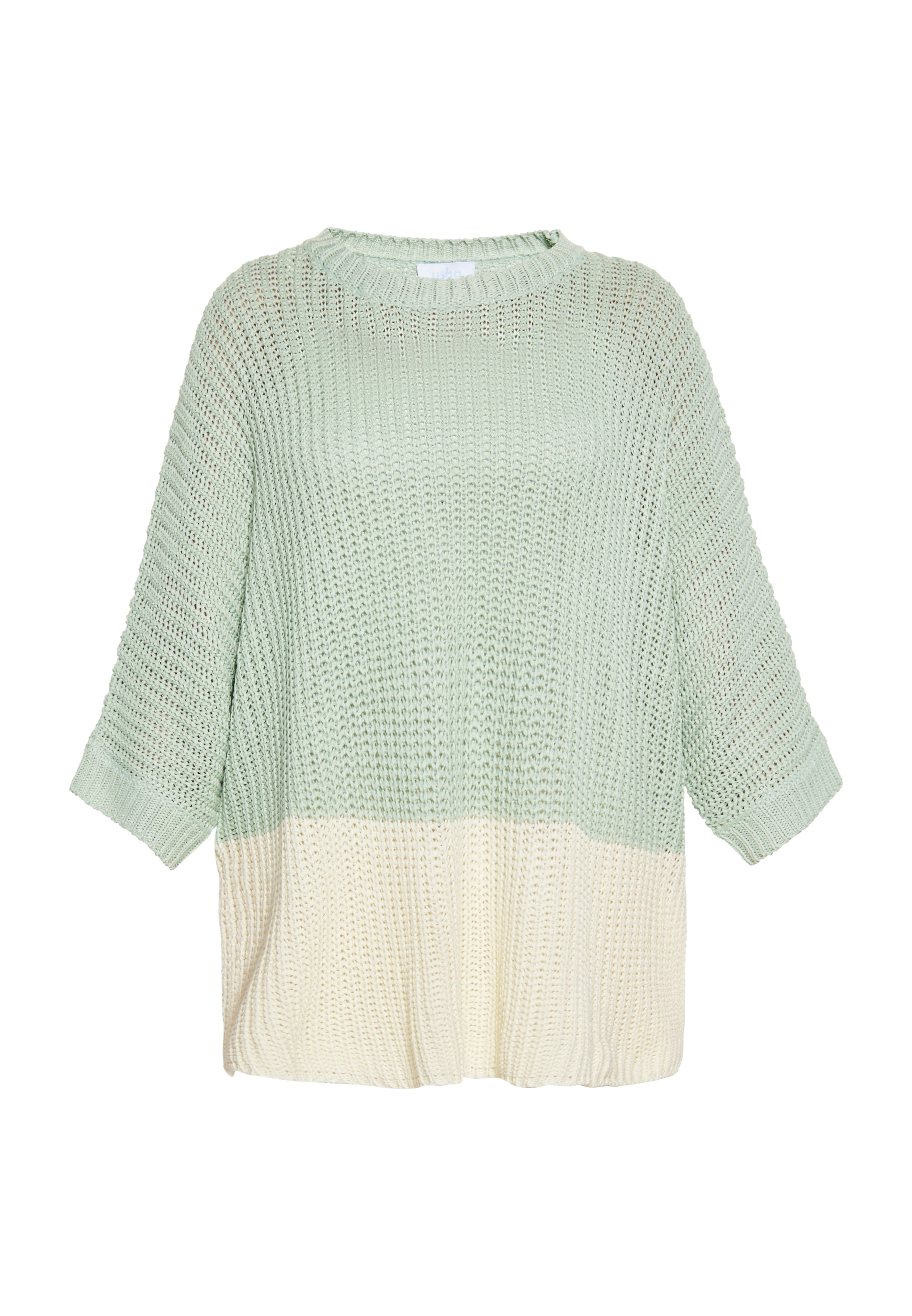 usha BLUE LABEL Pulover | zelena barva: sprednja stran