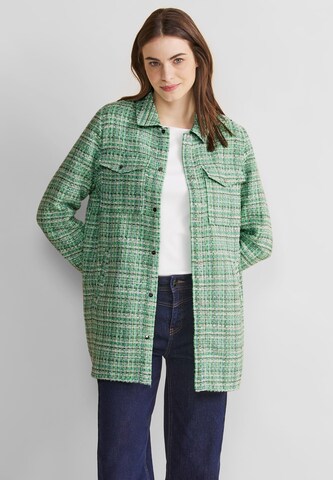 STREET ONE Between-Season Jacket in Green: front