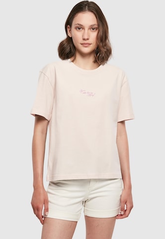 Miss Tee Shirt 'B**** Better' in Beige: Vorderseite