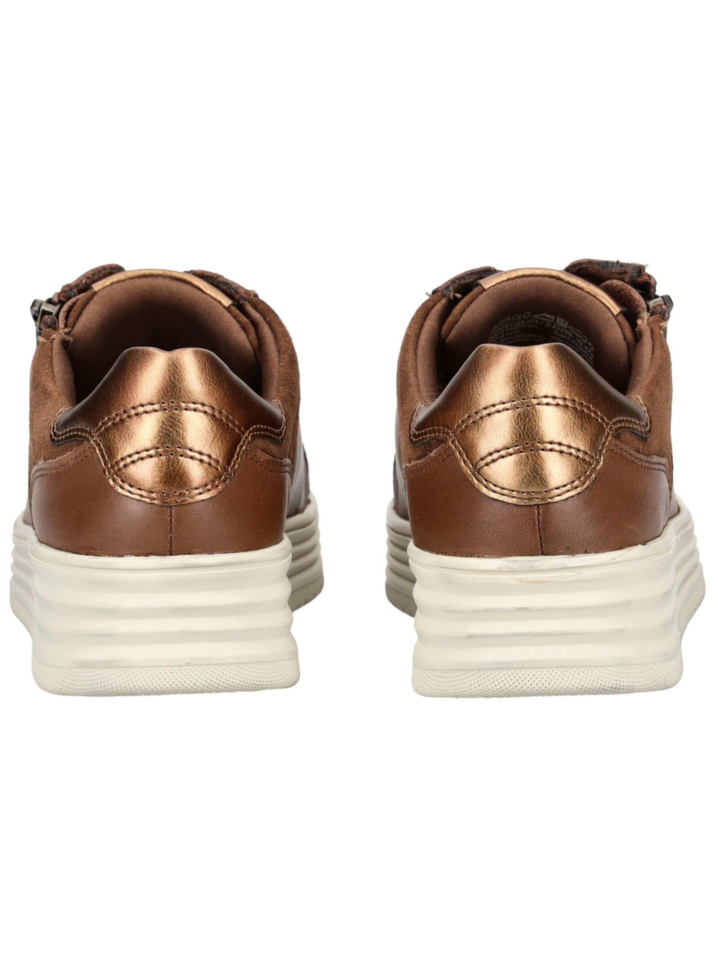 MARCO TOZZI Athletic lace-up shoe in Brown