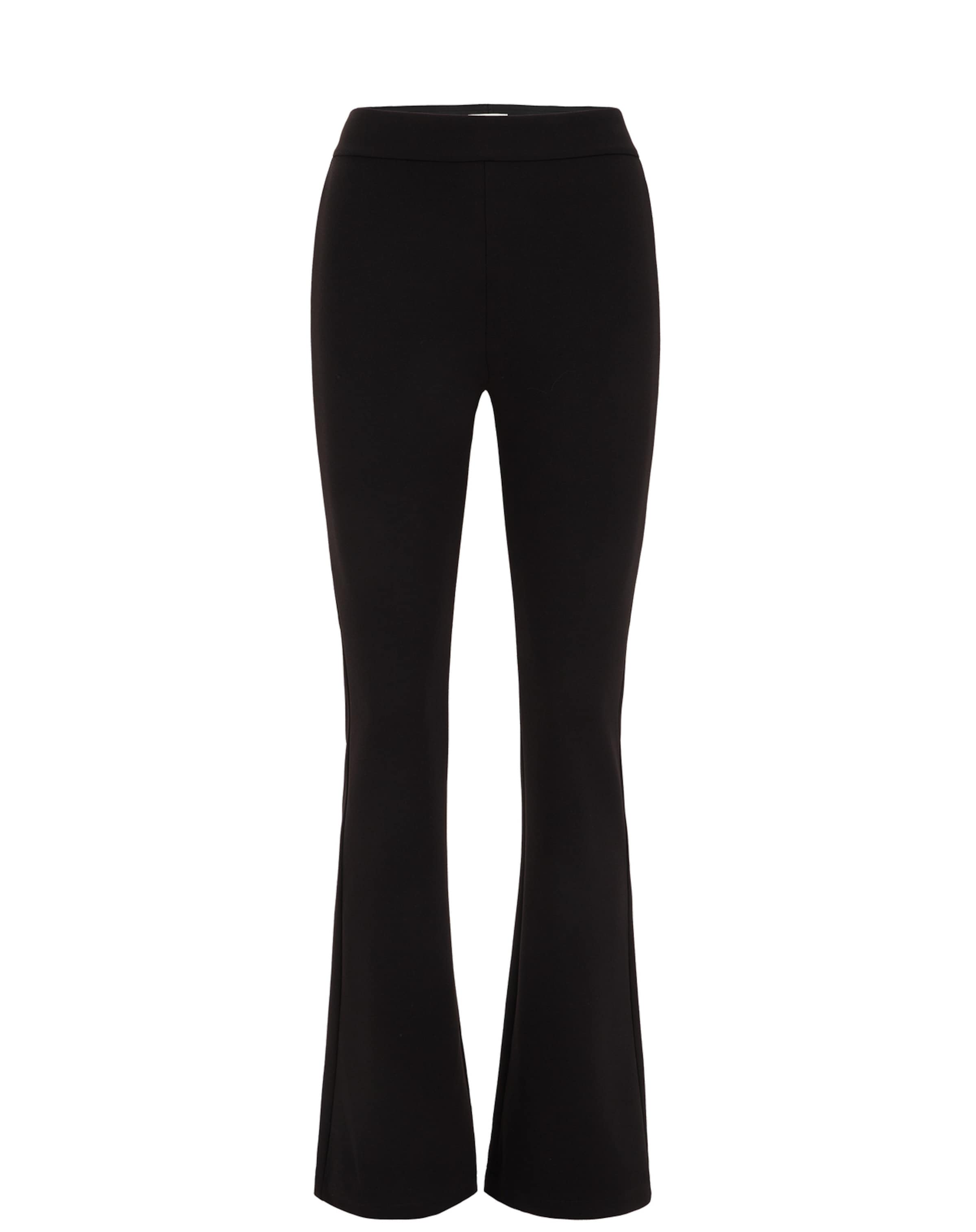 WE Fashion Flared Hose in Schwarz: Vorderseite