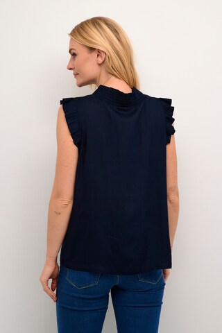 Kaffe - Blusa 'Dahlia' em azul