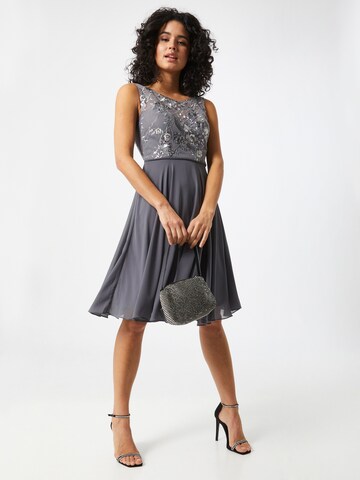 STAR NIGHT Cocktail dress in Grey