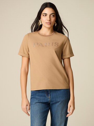 T-shirt oltre en beige